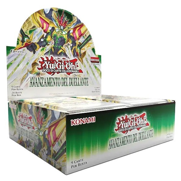 Bundle 3x Avanzamento del Duellante - Display 24 Buste (1a Edizione - ITA) Bundle 3x Avanzamento del Duellante - Display 24 Buste (1a Edizione - ITA)