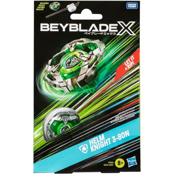 Beyblade X - Starter Pack - Helm Knight 3-80N Beyblade X - Starter Pack - Helm Knight 3-80N