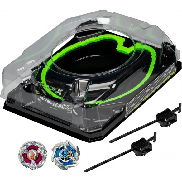Beyblade X - Xtreme Battle Set - Dagger Dran 4-60R & Tusk Mammoth 3-60T Beyblade X - Xtreme Battle Set - Dagger Dran 4-60R & Tusk Mammoth 3-60T