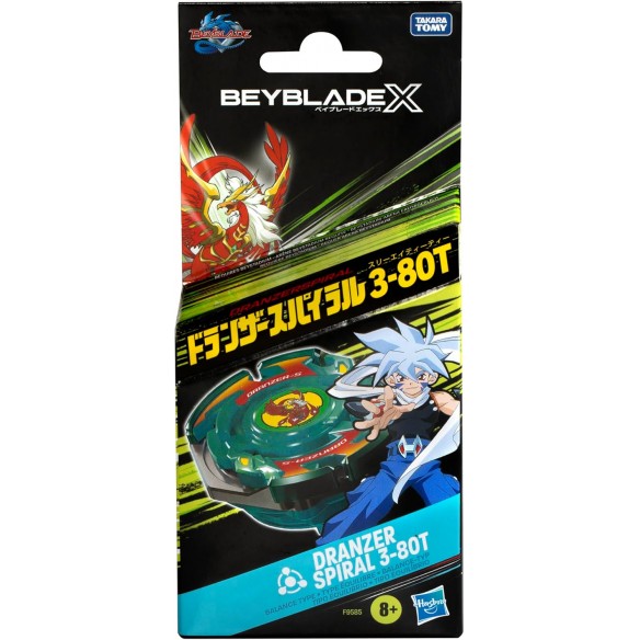 Beyblade X - Starter Pack - Dranzer Spiral 3-80T Beyblade X - Starter Pack - Dranzer Spiral 3-80T