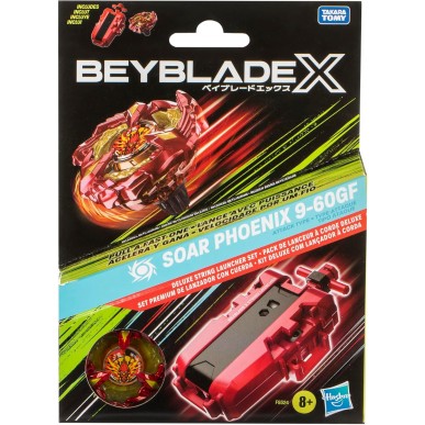 Beyblade X - Deluxe String Launcher Set - Soar Phoenix 9-60GF