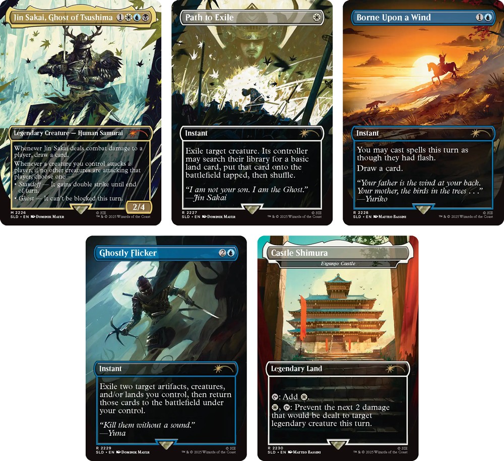 mtg 高騰中 Secret Lair x Ghost of Tsushima Secret Lair x Ghost of Tsushima (ENG) | Fantàsia Store