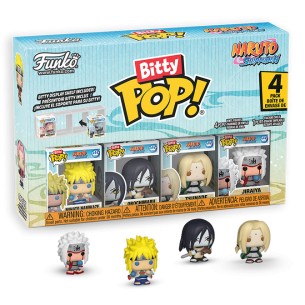 Funko Bitty Pop - Naruto 4 Pack - Minato Namikaze / Orochimaru / Tsunade / Jiraiya
