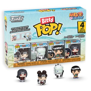 Funko Bitty Pop - Naruto 4 Pack - Tenten / Madara (6th Paths) / Might Guy / Itachi Uchiha