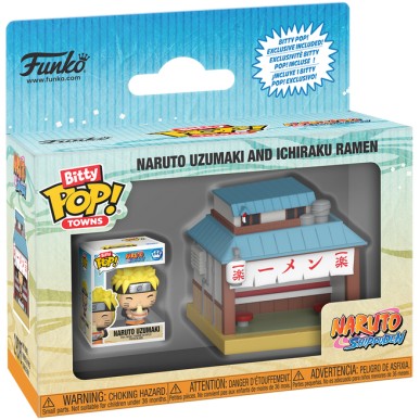 Funko Bitty Pop Towns - Naruto Uzumaki and Ichiraku Ramen - Naruto Shippuden