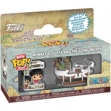 Funko Bitty Pop Rides - Monkey D. Luffy and the Going Merry - One Piece