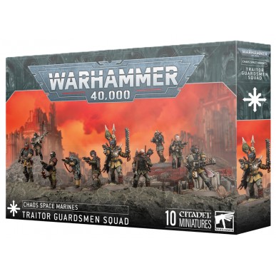 Chaos Space Marines - Traitor Guardsmen Squad Chaos Space Marines - Traitor Guardsmen Squad