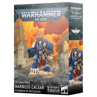 Ultramarines - Marneus Calgar in Armour of Antilochus Ultramarines - Marneus Calgar in Armour of Antilochus