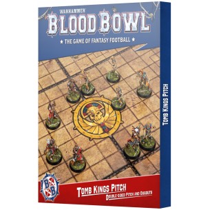 Blood Bowl - Tomb Kings Team - Double-Sided Pitch & Dugouts (ENG)