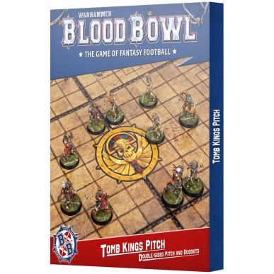 Blood Bowl - Tomb Kings Team - Double-Sided Pitch & Dugouts (ENG)