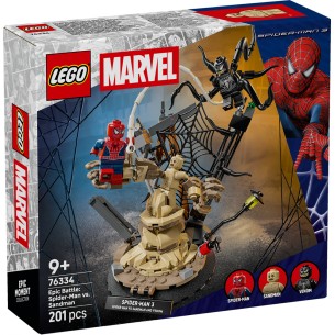 LEGO Marvel - 76334 - Battaglia Epica: Spider-Man vs. Sandman
