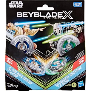Beyblade X - Starter Pack Star Wars - Obi-Wan Kenobi 4-60P & General Grievous 3-80HN
