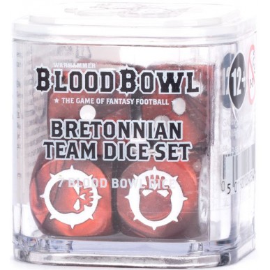 Blood Bowl - Bretonnian Team - Dice Set