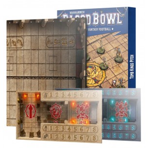 Blood Bowl - Tomb Kings Team - Double-Sided Pitch & Dugouts (ENG) 2