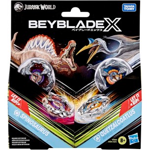 Beyblade X - Starter Pack Jurassic World - Spinosaurus 3-85A & Quetzalcoatlus 4-55D