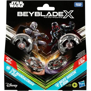 Beyblade X - Starter Pack Star Wars - The Mandalorian 3-60F & Moff Gideon 3-80N