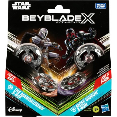 Beyblade X - Starter Pack Star Wars - The Mandalorian 3-60F & Moff Gideon 3-80N