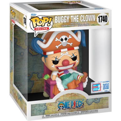 Funko Pop Deluxe 1740 - Buggy the Clown - One Piece (2024 Fall Convention Limited Edition) (15cm)