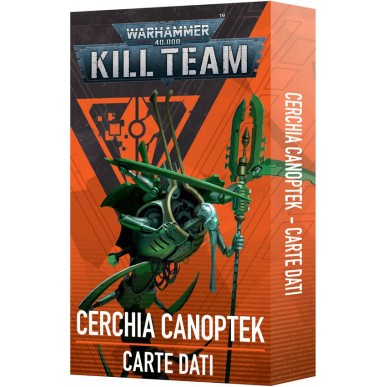 Kill Team - Cerchia Canoptek - Carte Dati (ITA)
