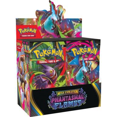 Mega Evolution: Phantasmal Flames - Display da 36 Buste (ENG)