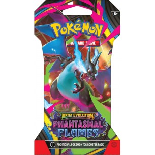 Mega Evolution: Phantasmal Flames - Bustina Paper Sleeve da 10 Carte (ENG)