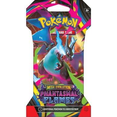Mega Evolution: Phantasmal Flames - Bustina Paper Sleeve da 10 Carte (ENG)