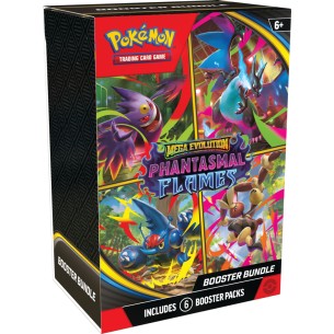 Mega Evolution: Phantasmal Flames - Bundle 6 Buste (ENG)