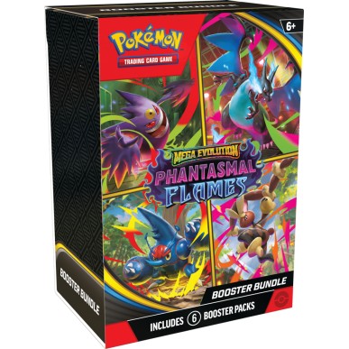 Mega Evolution: Phantasmal Flames - Bundle 6 Buste (ENG)