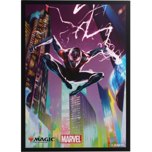 Standard - Magic: the Gathering Premium Art Sleeves - Miles Morales (105 Bustine) - Gamegenic 2