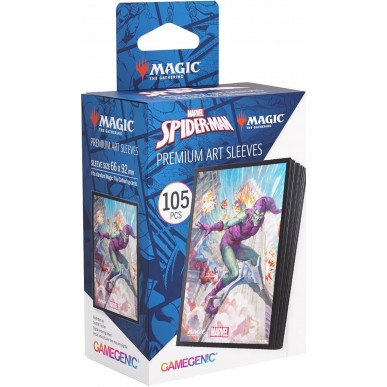 Standard - Magic: the Gathering Premium Art Sleeves - Green Goblin (105 Bustine) - Gamegenic
