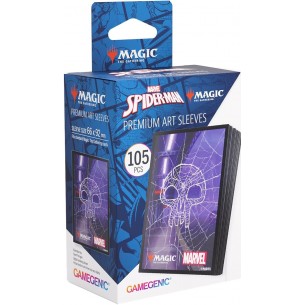 Standard - Magic: the Gathering Premium Art Sleeves - Spider-Man Swamp (105 Bustine) - Gamegenic