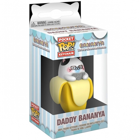 Funko Keychain - Daddy Bananya - Bananya Keychain
