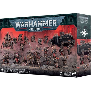 Chaos Space Marines Battleforce - Hellforged Warband