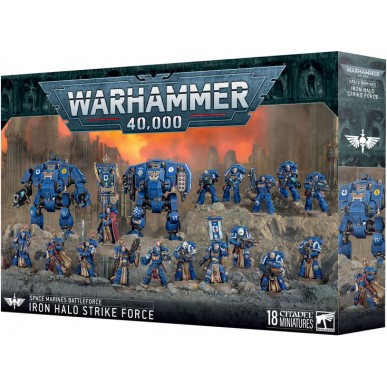 Space Marines Battleforce - Iron Halo Strike Force