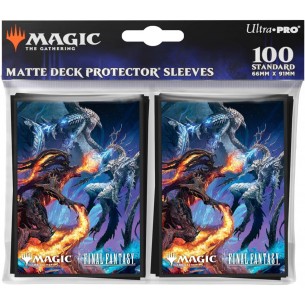 Standard - Matte - Final Fantasy Bahamut and Ifrit (100 Bustine) - Ultra Pro