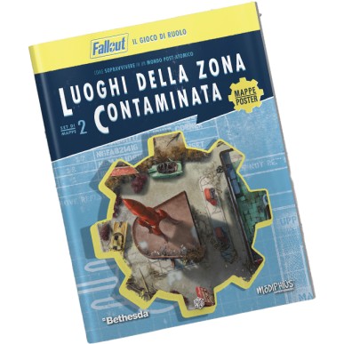Fallout: Il Gioco di Ruolo - Set di Mappe Vol. 2 - Luoghi della Zona Contaminata