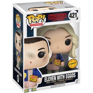 Funko Pop Television 421 - Eleven with Eggos - Stranger Things (Chase)