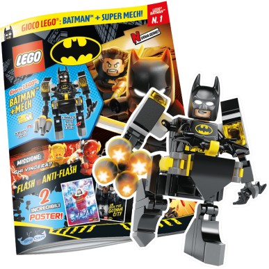 LEGO Magazine Batman n. 1 - Batman + Super Mech