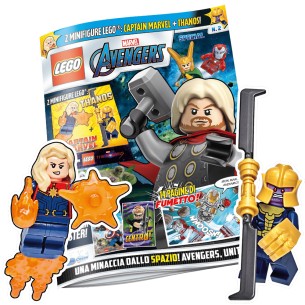 LEGO Magazine Avengers Special n. 2 - Captain Marvel + Thanos