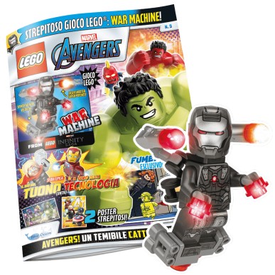 LEGO Magazine Avengers n. 09 - War Machine