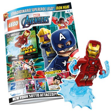 LEGO Magazine Avengers n. 06 - Iron Man