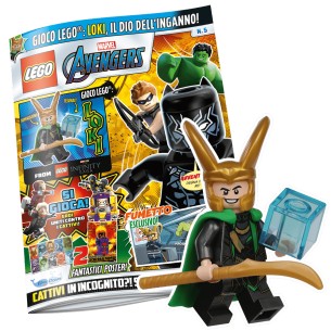 LEGO Magazine Avengers n. 05 - Loki + Tesseract