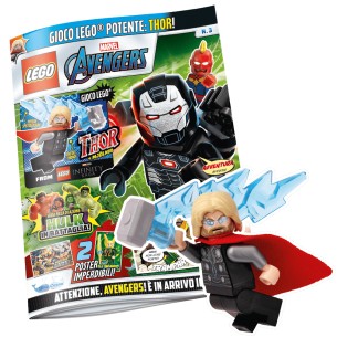 LEGO Magazine Avengers n. 03 - Thor + Mjolnir
