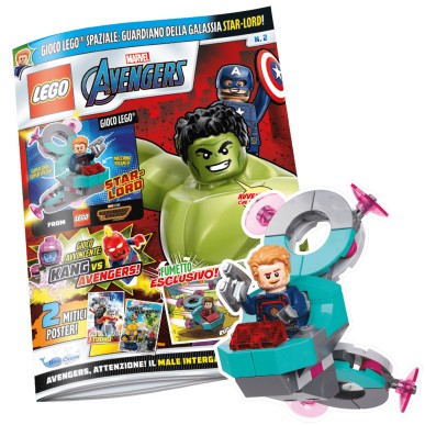 LEGO Magazine Avengers n. 02 - Star-Lord