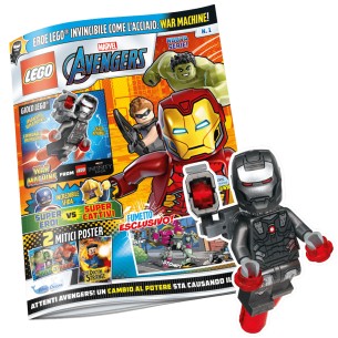 LEGO Magazine Avengers n. 01 - War Machine