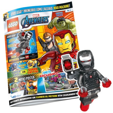 LEGO Magazine Avengers n. 01 - War Machine