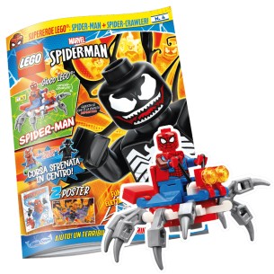 LEGO Magazine Spider-Man n. 04 - Spider-Man con Spider-Crawler