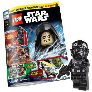 LEGO Magazine Star Wars Plus n. 04 - TIE Pilot
