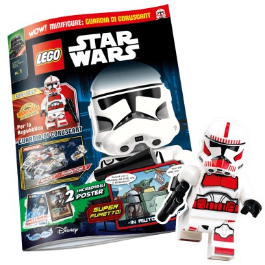 LEGO Magazine Star Wars Plus n. 01 - Guardia di Coruscant