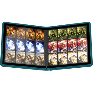 Album 12 Tasche - QuadRow Zipfolio 480 - Petrol - Ultimate Guard 2